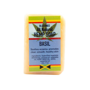 Blessings All Natural Basil Hemp Soap