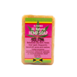 Blessings All Natural Sulfur Hemp Soap